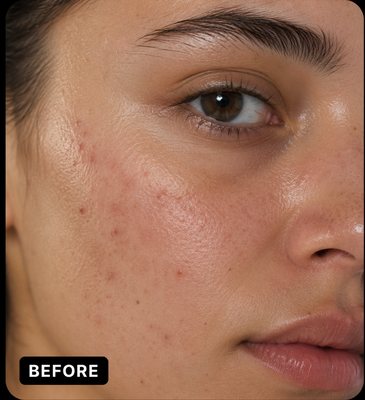 Skin before
